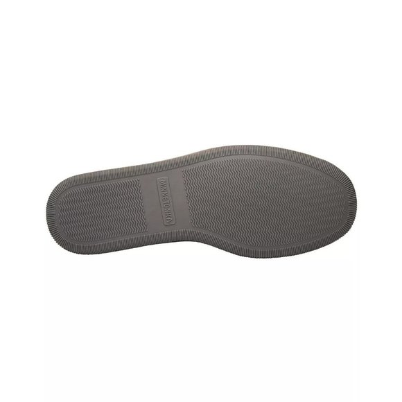 Minnetonka Men’s Plaid Lined Hardsole Moccasin Slippers Charcoal Size 10M NIB main image 2